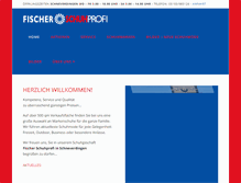 Tablet Screenshot of fischer-schuhprofi.de